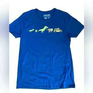 Jurassic Park Blue Short Sleeve T-Shirt Size Medium